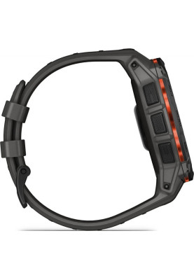 Смарт-годинник Garmin Instinct 3 50mm Solar Black with Charcoal Band (010-02935-00)