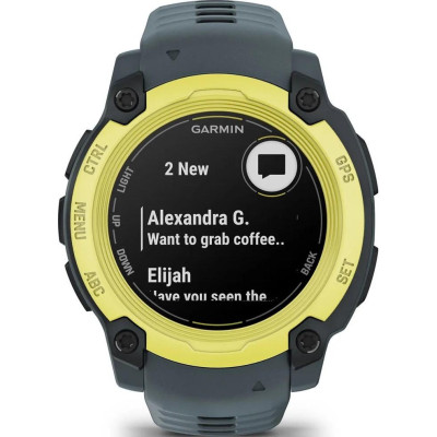 Смарт-годинник Garmin Instinct E 40mm Electric Lime with Twilight Band (010-02932-01)