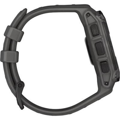 Смарт-годинник Garmin Instinct E 45mm Black with Charcoal Band (010-02933-00)