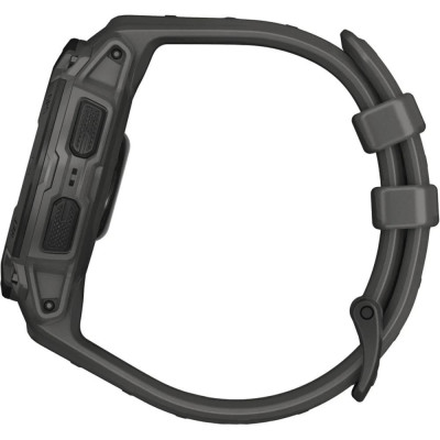 Смарт-годинник Garmin Instinct E 45mm Black with Charcoal Band (010-02933-00)