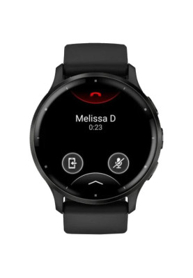 Смарт-годинник Garmin Venu 3 Slate Stainless Steel Bezel with Black Case and Silicone Band (010-02784-01/51/41)