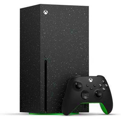 Стаціонарна ігрова приставка Microsoft Xbox Series X 2 TB Galaxy Black