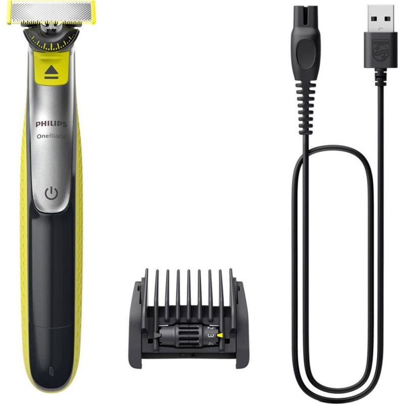 Тример для бороди та вусів Philips OneBlade 360 Face QP2734/20