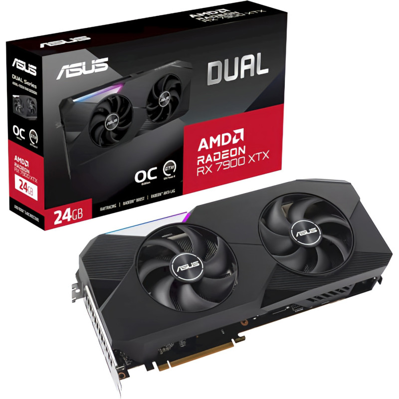 Відеокарта ASUS DUAL-RX7900XTX-O24G