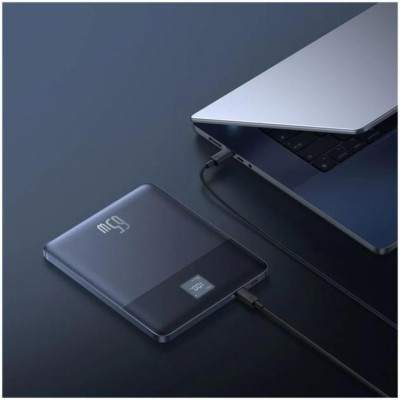 Зовнішній акумулятор (павербанк) Baseus Blade 2 Ultra 12000mAh 65W Blue (P10063800322-00)