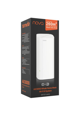 Бездротовий маршрутизатор (роутер) Tenda MX12 1-pack (MX12-KIT-1)
