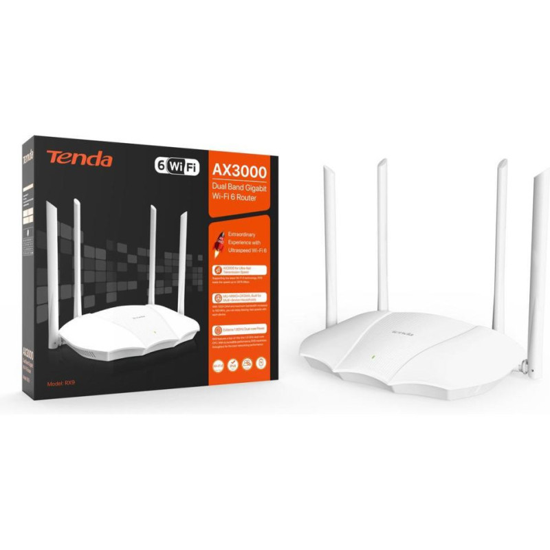 Бездротовий маршрутизатор (роутер) Tenda RX9