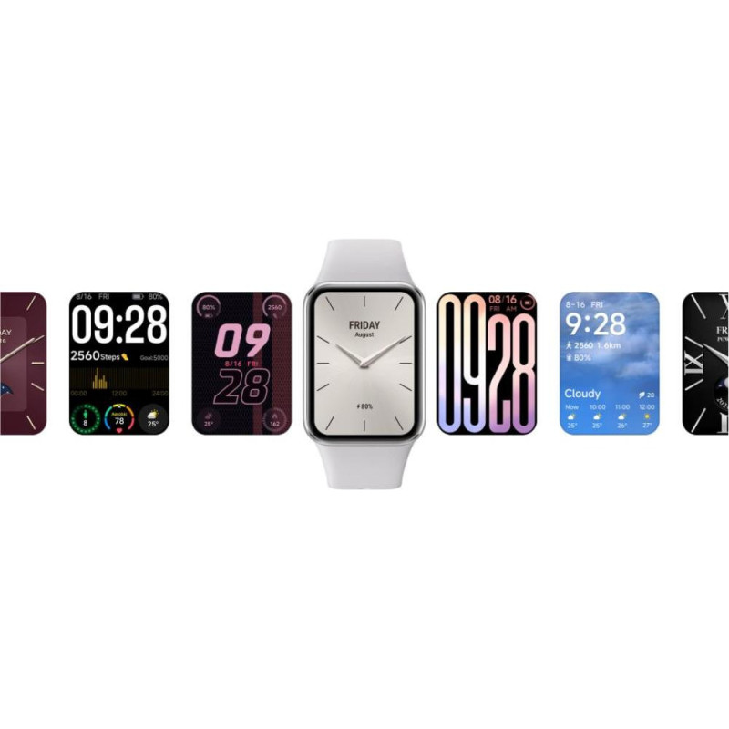 Фітнес-браслет Xiaomi Smart Band 9 Pro Moonlight Silver (BHR8715GL)