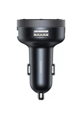 FM-трансмітер Baseus Car Wireless MP3 Charger (Wireless 5.0+5V/3.4A) Black (CCLH-01)