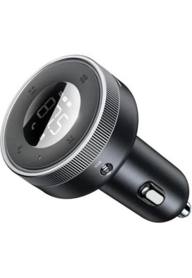 FM-трансмітер Baseus Car Wireless MP3 Charger (Wireless 5.0+5V/3.4A) Black (CCLH-01)