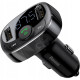 FM-трансмітер Baseus FM Launcher S-09 2.4A 2USB Black (CCMT000301)