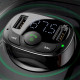 FM-трансмітер Baseus FM Launcher S-09 2.4A 2USB Black (CCMT000301)