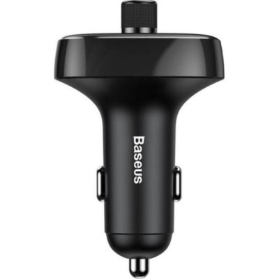 FM-трансмітер Baseus FM Launcher S-09 2.4A 2USB Black (CCMT000301)