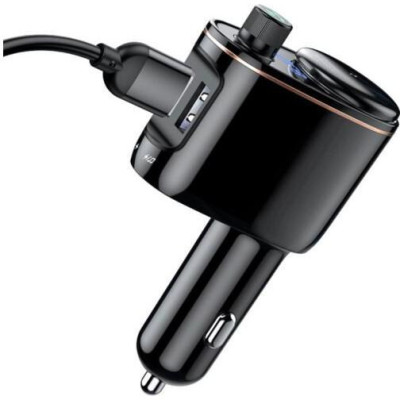 FM-трансмітер Baseus Locomotive Bluetooth MP3 Vehicle Charger(CCALL-RH01)