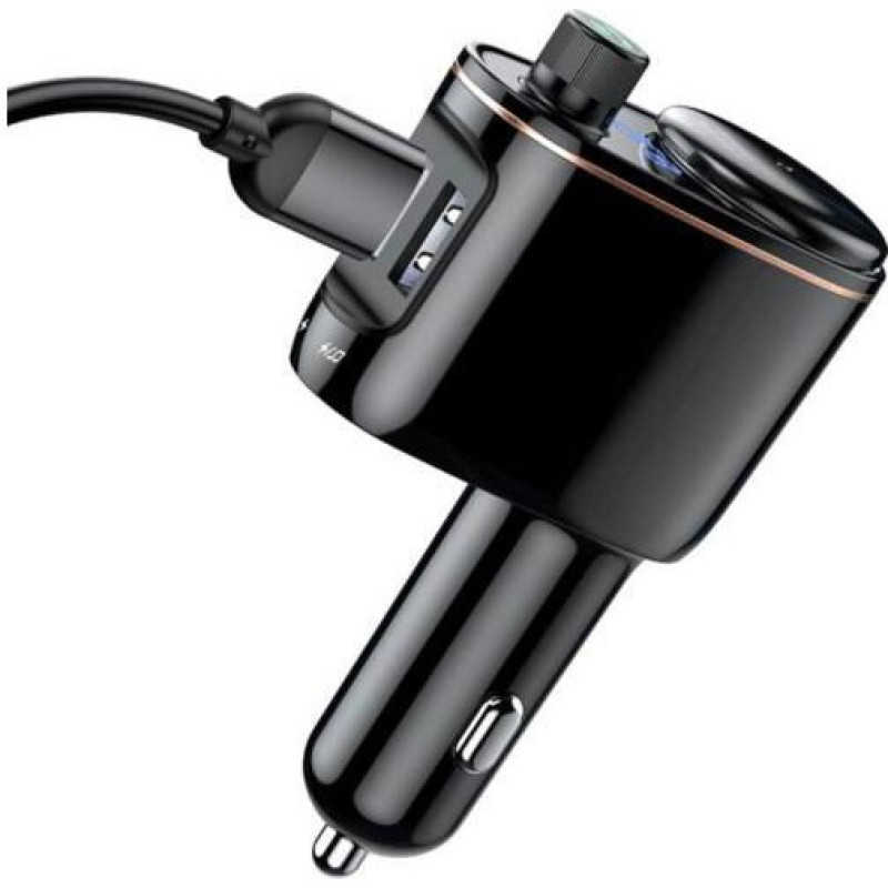 FM-трансмітер Baseus Locomotive Bluetooth MP3 Vehicle Charger(CCALL-RH01)
