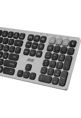 Клавіатура 2E KS270 Gray/Black (2E-KS270WBGR_UA)