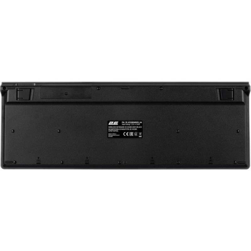 Клавіатура 2E KS280 Black (2E-KS280WBGR_UA)