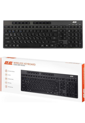 Клавіатура 2E KS280 Black (2E-KS280WBGR_UA)