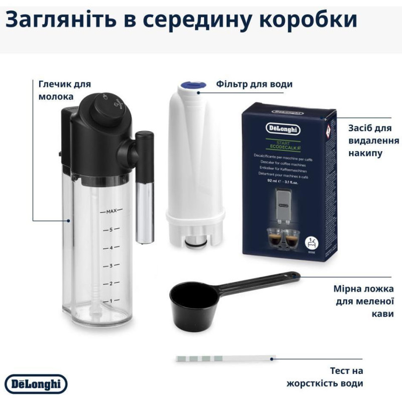 Кавомашина автоматична Delonghi Magnifica Evo Next ECAM 310.60.GB