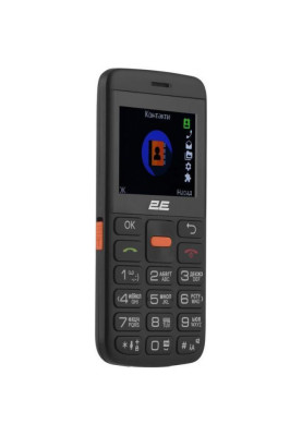 Мобільний телефон (бабушкофон) 2E T180 MAX Black (688130251051)