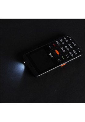 Мобільний телефон (бабушкофон) 2E T180 MAX Black (688130251051)