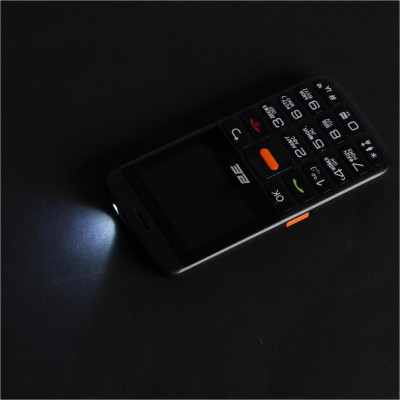 Мобільний телефон (бабушкофон) 2E T180 MAX Black (688130251051)