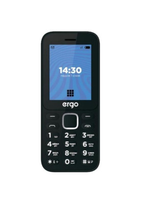 Мобільний телефон ERGO E241 Dual Sim Black