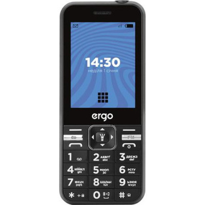 Мобільний телефон ERGO E281 Dual Sim Black