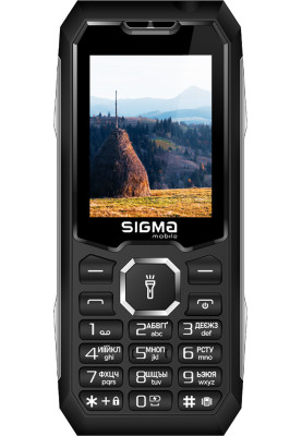 Мобільний телефон Sigma mobile X-style 341 BRO Black