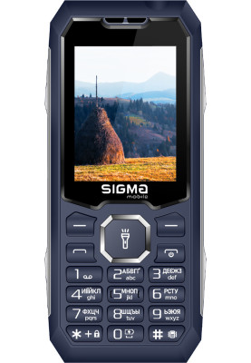 Мобільний телефон Sigma mobile X-style 341 BRO Blue