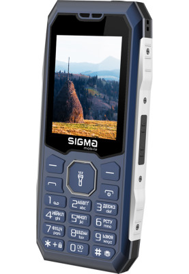 Мобільний телефон Sigma mobile X-style 341 BRO Blue