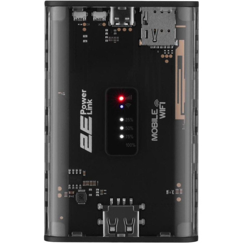Модем 4G/3G + Wi-Fi роутер 2E PowerLink MiFi-5 (694743655339)