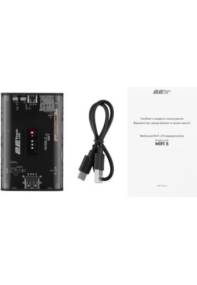 Модем 4G/3G + Wi-Fi роутер 2E PowerLink MiFi-5 (694743655339)