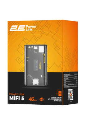 Модем 4G/3G + Wi-Fi роутер 2E PowerLink MiFi-5 (694743655339)