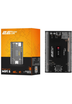 Модем 4G/3G + Wi-Fi роутер 2E PowerLink MiFi-5 (694743655339)