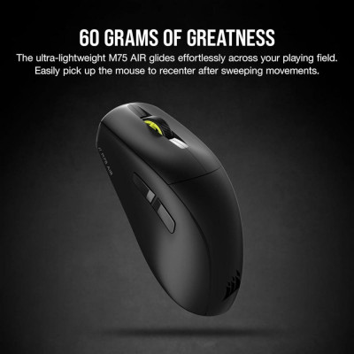 Миша Corsair M75 AIR Wireless Black (CH-931D100)