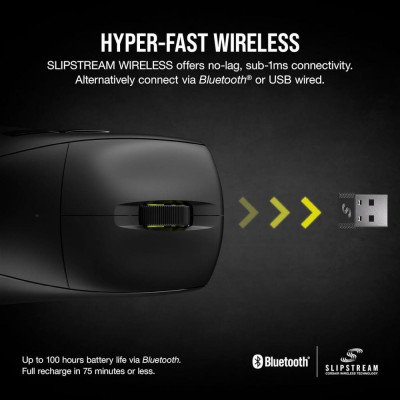 Миша Corsair M75 AIR Wireless Black (CH-931D100)
