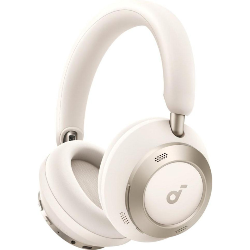 Навушники з мікрофоном Anker Soundcore Space One Pro Cream White
