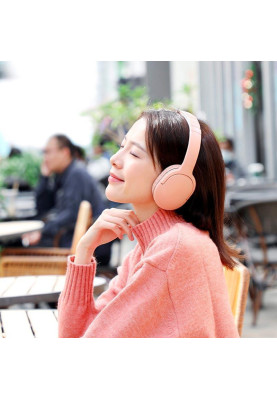 Навушники з мікрофоном Baseus Encok D02 Pro Pink (NGD02-C04)