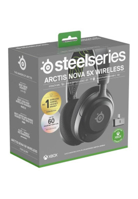Навушники з мікрофоном SteelSeries Arctis Nova 5X Black (61676)