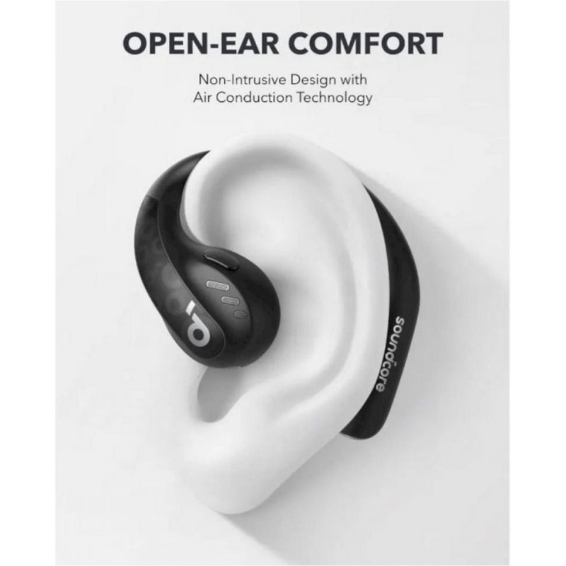 Навушники TWS Anker Soundcore AeroFit Pro Black (A3871G11)