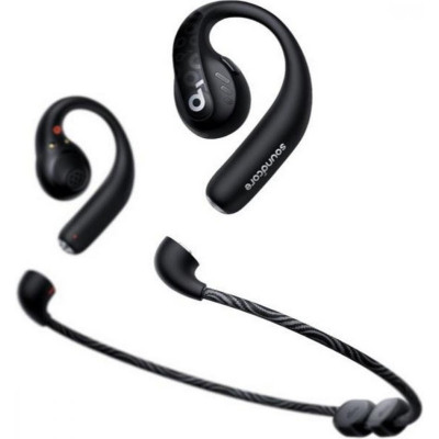 Навушники TWS Anker Soundcore AeroFit Pro Black (A3871G11)