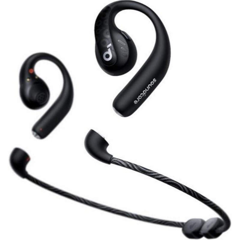 Навушники TWS Anker Soundcore AeroFit Pro Black (A3871G11)