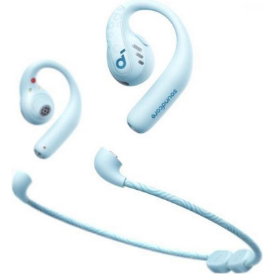 Навушники TWS Anker SoundCore AeroFit Pro Cozy Blue (A3871G61)