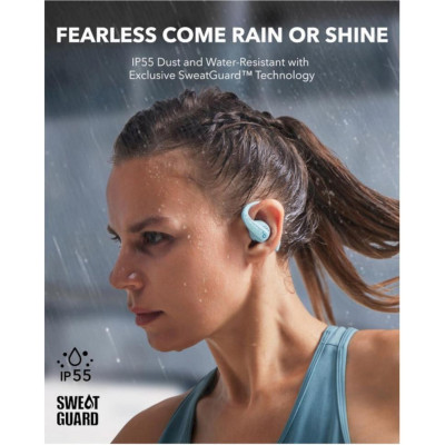 Навушники TWS Anker SoundCore AeroFit Pro Cozy Blue (A3871G61)