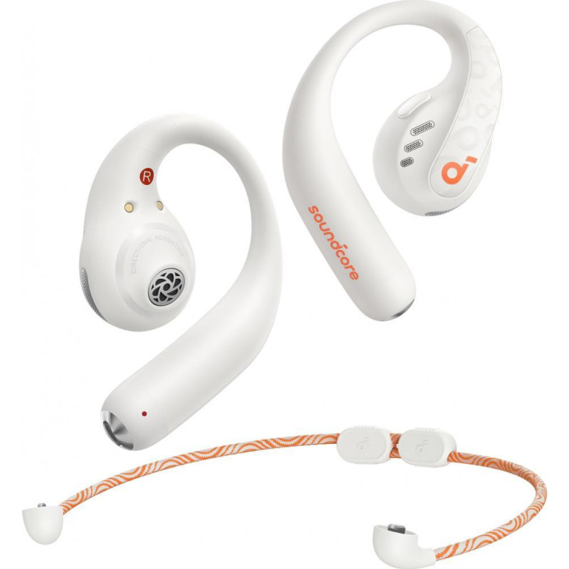 Навушники TWS Anker SoundCore AeroFit Pro White (A3871G21)