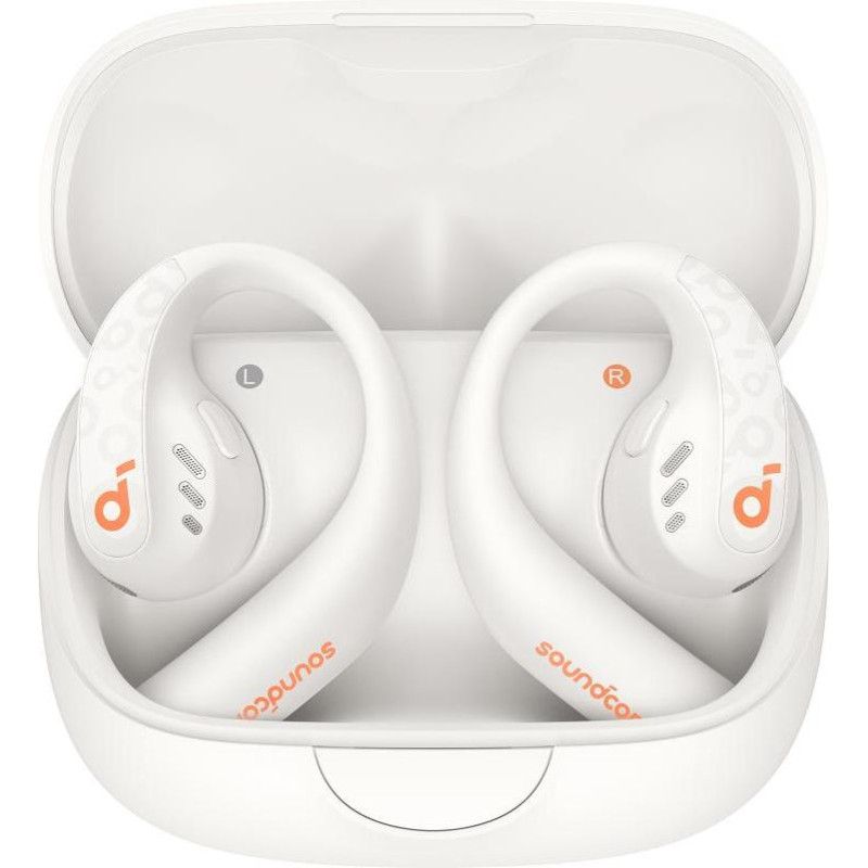 Навушники TWS Anker SoundCore AeroFit Pro White (A3871G21)
