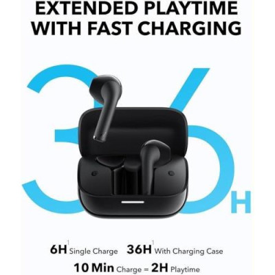 Навушники TWS Anker SoundCore K20i Black