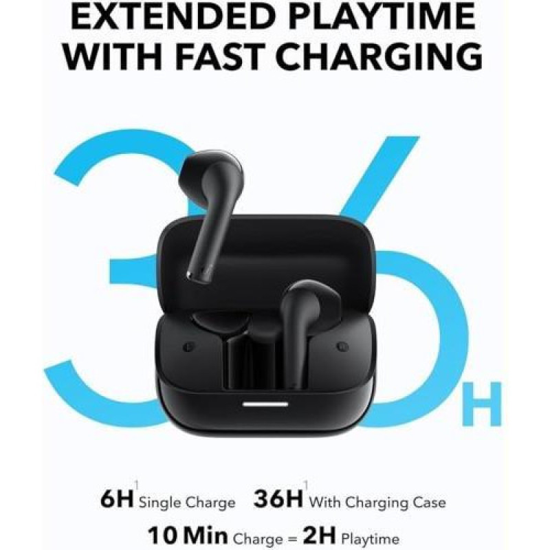 Навушники TWS Anker SoundCore K20i Black