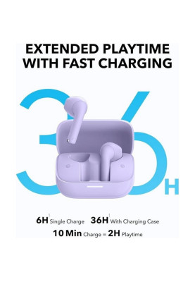 Навушники TWS Anker SoundCore K20i Purple